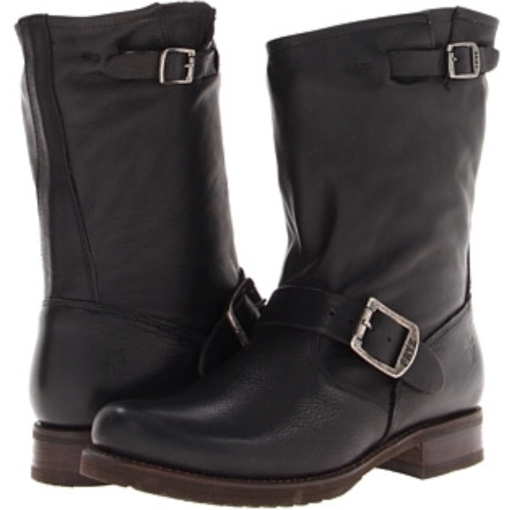 Frye Veronica Shortie Leather Boots 7 M